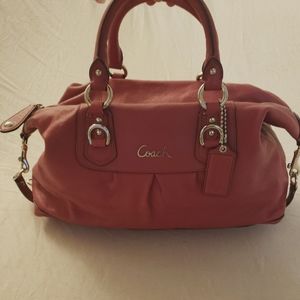 Coach Deep Fuschia Satchel